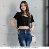 2丈から選べるスクエアネックTシャツ | JULIA BOUTIQUE | 詳細画像9
