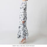 トワルドジュイ柄チェーン付マーメイドワンピース | JULIA BOUTIQUE | 詳細画像12