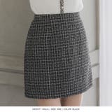 【ブラック】 | クラシカルツイードミニスカート | JULIA BOUTIQUE