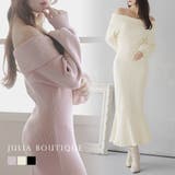 オフショルダーマーメイドニットワンピース/23521 | JULIA BOUTIQUE | 詳細画像1