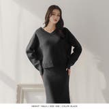 2点セット・Vネックニットマーメイドスカートセットアップ/23522 | JULIA BOUTIQUE | 詳細画像5