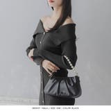 デコルテオープンボタン付きタイトニットワンピース | JULIA BOUTIQUE | 詳細画像7