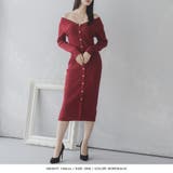 デコルテオープンボタン付きタイトニットワンピース | JULIA BOUTIQUE | 詳細画像9