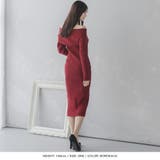 デコルテオープンボタン付きタイトニットワンピース | JULIA BOUTIQUE | 詳細画像11