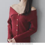 デコルテオープンボタン付きタイトニットワンピース | JULIA BOUTIQUE | 詳細画像12