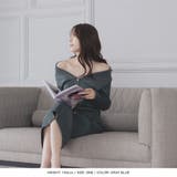 デコルテオープンボタン付きタイトニットワンピース | JULIA BOUTIQUE | 詳細画像18