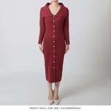 デコルテオープンボタン付きタイトニットワンピース | JULIA BOUTIQUE | 詳細画像19