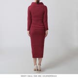 デコルテオープンボタン付きタイトニットワンピース | JULIA BOUTIQUE | 詳細画像21