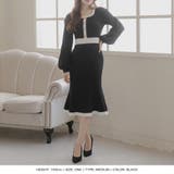 丈が選べるパイピングマーメイドニットワンピース/23524 | JULIA BOUTIQUE | 詳細画像5