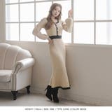 丈が選べるパイピングマーメイドニットワンピース/23524 | JULIA BOUTIQUE | 詳細画像21