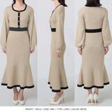丈が選べるパイピングマーメイドニットワンピース/23524 | JULIA BOUTIQUE | 詳細画像23