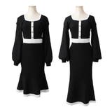 丈が選べるパイピングマーメイドニットワンピース/23524 | JULIA BOUTIQUE | 詳細画像28