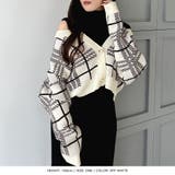 2点セット チェック柄カーディガン+タートルネックニットワンピース | JULIA BOUTIQUE | 詳細画像11