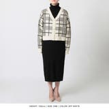 2点セット チェック柄カーディガン+タートルネックニットワンピース | JULIA BOUTIQUE | 詳細画像13