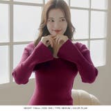 丈が選べるベルスリーブVネックニットワンピース/23528 | JULIA BOUTIQUE | 詳細画像17
