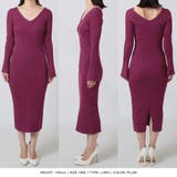 丈が選べるベルスリーブVネックニットワンピース/23528 | JULIA BOUTIQUE | 詳細画像31
