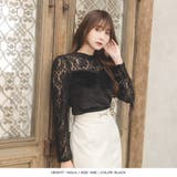 レース切替ベロアトップス | JULIA BOUTIQUE | 詳細画像7