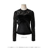 レース切替ベロアトップス | JULIA BOUTIQUE | 詳細画像2