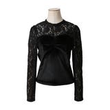 レース切替ベロアトップス | JULIA BOUTIQUE | 詳細画像24