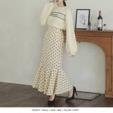 フロッキードットマーメイドスカート/23549 | JULIA BOUTIQUE | 詳細画像12