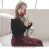 バルーンスリーブオフショルダーリブニットトップス/23550 | JULIA BOUTIQUE | 詳細画像7