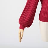 バルーンスリーブオフショルダーリブニットトップス/23550 | JULIA BOUTIQUE | 詳細画像30