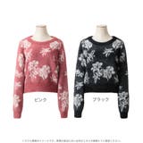 フラワー柄シャギータッチニットトップス/23553 | JULIA BOUTIQUE | 詳細画像2