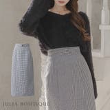 千鳥格子柄タイトロングスカート/23557 | JULIA BOUTIQUE | 詳細画像1