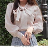 バルーンスリーブボウタイリボンニットトップス/23558 | JULIA BOUTIQUE | 詳細画像6
