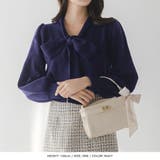 バルーンスリーブボウタイリボンニットトップス/23558 | JULIA BOUTIQUE | 詳細画像7