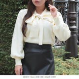 バルーンスリーブボウタイリボンニットトップス/23558 | JULIA BOUTIQUE | 詳細画像13