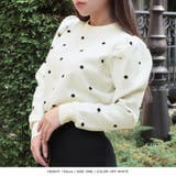 ドット柄パワショルニットトップス/23561 | JULIA BOUTIQUE | 詳細画像10