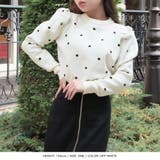 ドット柄パワショルニットトップス/23561 | JULIA BOUTIQUE | 詳細画像12