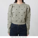 ドット柄パワショルニットトップス/23561 | JULIA BOUTIQUE | 詳細画像13