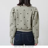 ドット柄パワショルニットトップス/23561 | JULIA BOUTIQUE | 詳細画像15