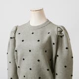ドット柄パワショルニットトップス/23561 | JULIA BOUTIQUE | 詳細画像17