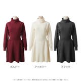 タートルネックフレアニットミニ丈ワンピース/23567 | JULIA BOUTIQUE | 詳細画像2