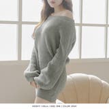 ボリュームスリーブオフショルダーニットワンピース/23570 | JULIA BOUTIQUE | 詳細画像11