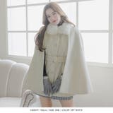 フェイクファー付きケープコート/23575 | JULIA BOUTIQUE | 詳細画像13