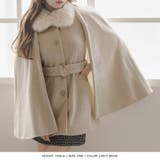 フェイクファー付きケープコート/23575 | JULIA BOUTIQUE | 詳細画像23