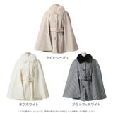 フェイクファー付きケープコート/23575 | JULIA BOUTIQUE | 詳細画像2