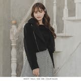 ウールタッチショート丈ライダースジャケット/23581 | JULIA BOUTIQUE | 詳細画像12