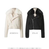 ウールタッチショート丈ライダースジャケット/23581 | JULIA BOUTIQUE | 詳細画像2