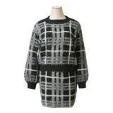 チェック柄シャギータッチニットトップス+ミニスカートセットアップ | JULIA BOUTIQUE | 詳細画像23