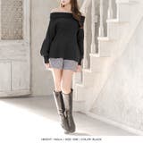 オフショルペプラムニットトップス | JULIA BOUTIQUE | 詳細画像5