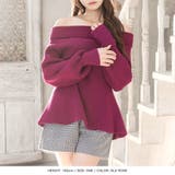 オフショルペプラムニットトップス | JULIA BOUTIQUE | 詳細画像15