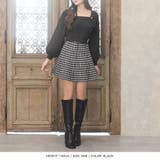 ボタン付きバルーンスリーブニットトップス [23591 長袖 | JULIA BOUTIQUE | 詳細画像5 