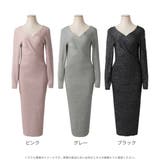 フロントクロスラメニットワンピース  | JULIA BOUTIQUE | 詳細画像2 