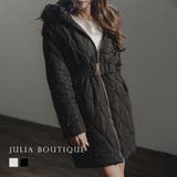 キラキラキルティング中綿ダウン風コート | JULIA BOUTIQUE | 詳細画像1