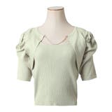 パールチェーン付きボレロ風ニットトップス  | JULIA BOUTIQUE | 詳細画像50 